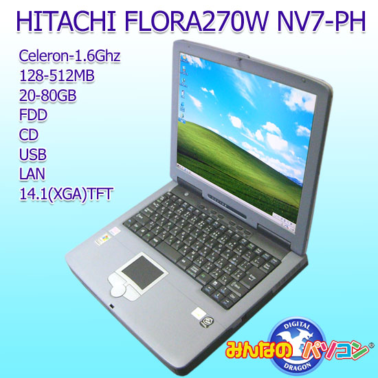 Ãm[gp\RFLORA270W NV7-PH/HH(128MB)  ̎ʐ^